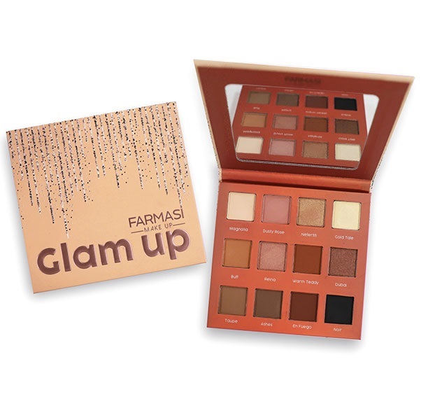 [1302527] FARMASI باليت Glam Up 12غ