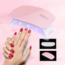 Mini Sèche-ongles محمول 1 قطعة