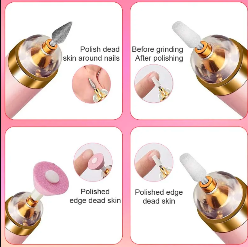 [Express13] Perceuse Électrique Pour Vernis À Ongles 5 En 1 