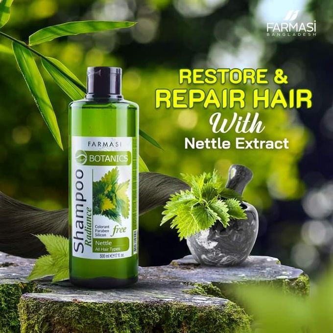 [1108109] FARMASI شامبو Botanics Nettle Radiance 500مل
