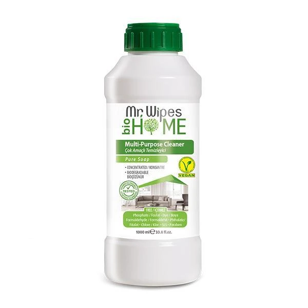 [1001589]  Mr. Wipes Multi Purpose Cleaner - Pure Soap 1000ml