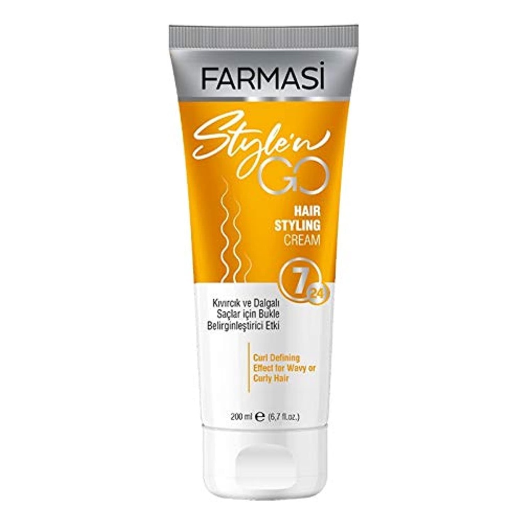 [1000589] FARMASI كريم Style N Go Boucles Straightening 200مل