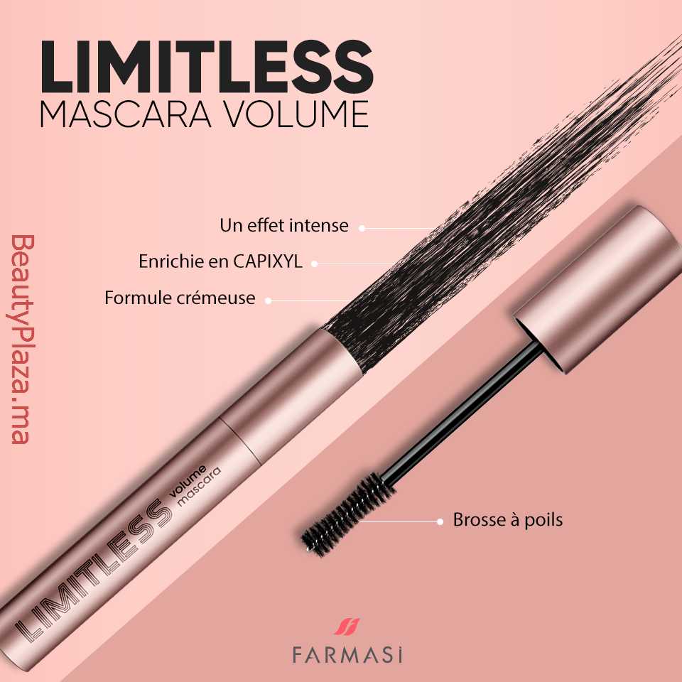 [1301396] FARMASI ماسكارا Limitless Volume 14مل